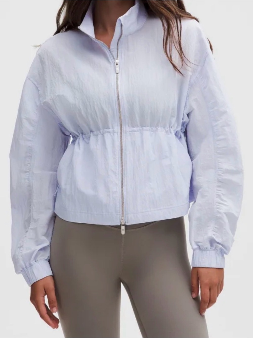Lululemon Crinkle Nylon Cinchable Jacket - Brand New